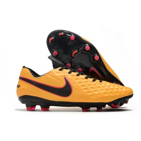 Nike Tiempo Legend VIII Elite FG ACC Arancio Nero