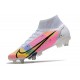 Nike Mercurial Superfly 8 Elite SG-Pro AC Bianco Nero Rosa