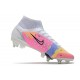 Nike Mercurial Superfly 8 Elite SG-Pro AC Bianco Nero Rosa