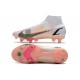 Nike Mercurial Superfly 8 Elite SG-Pro AC Bianco Nero Cremisi Vivace Rosa Blast