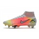 Nike Mercurial Superfly 8 Elite SG-Pro AC Bianco Argento Metallico Platino Puro