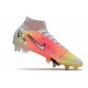 Nike Mercurial Superfly 8 Elite SG-Pro AC Bianco Argento Metallico Platino Puro